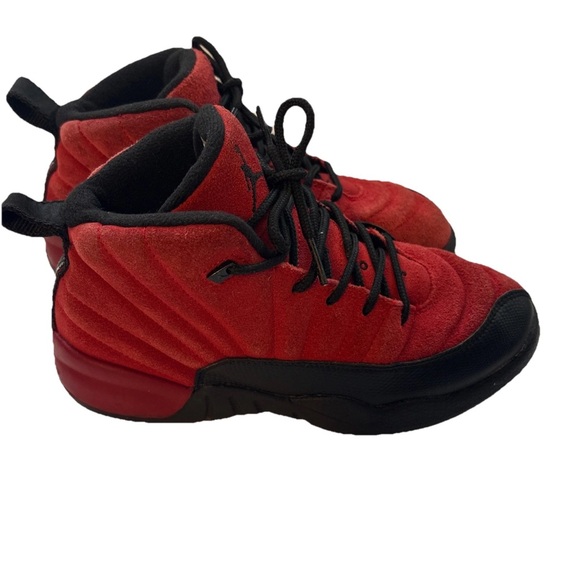 Nike Air Jordan 12 Retro - Kids Size 2.5Y - 'Reverse Flu Game' Sneakers NO BOX - Picture 3 of 16